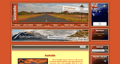 Desktop Screenshot of cestadoaustralie.cz